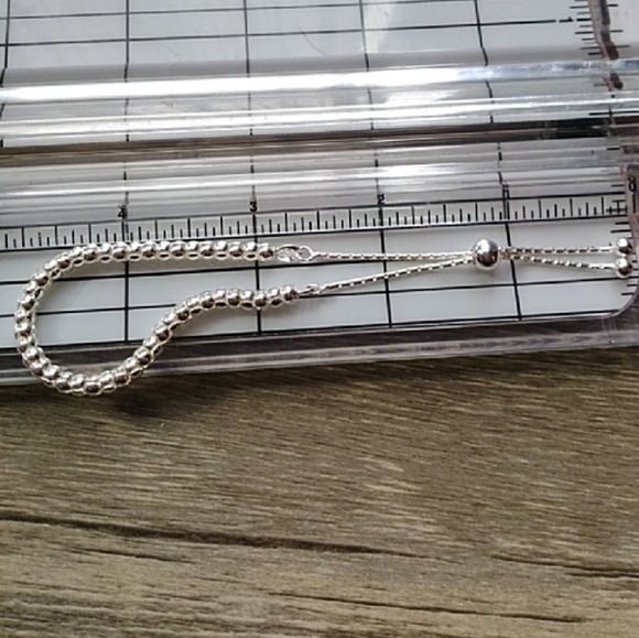 Italian Sterling Silver mermaid adjustable bracele - Picture 3 of 3